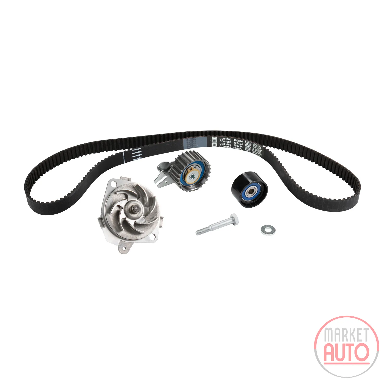 Timing belt kit with water pump NTN-SNR