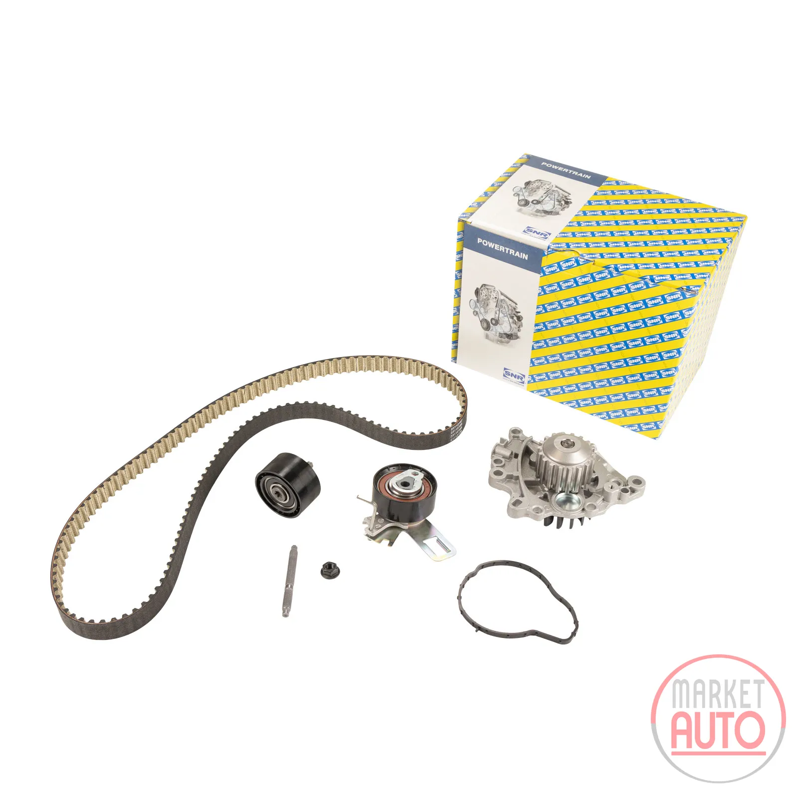 Timing belt kit with water pump NTN-SNR