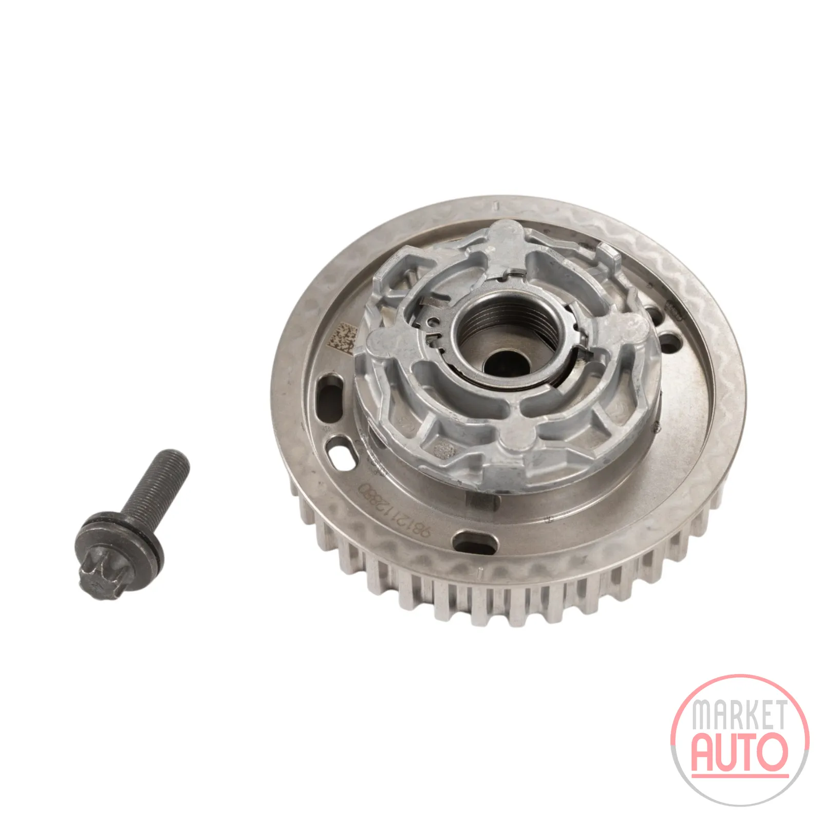 Camshaft gear exhaust side