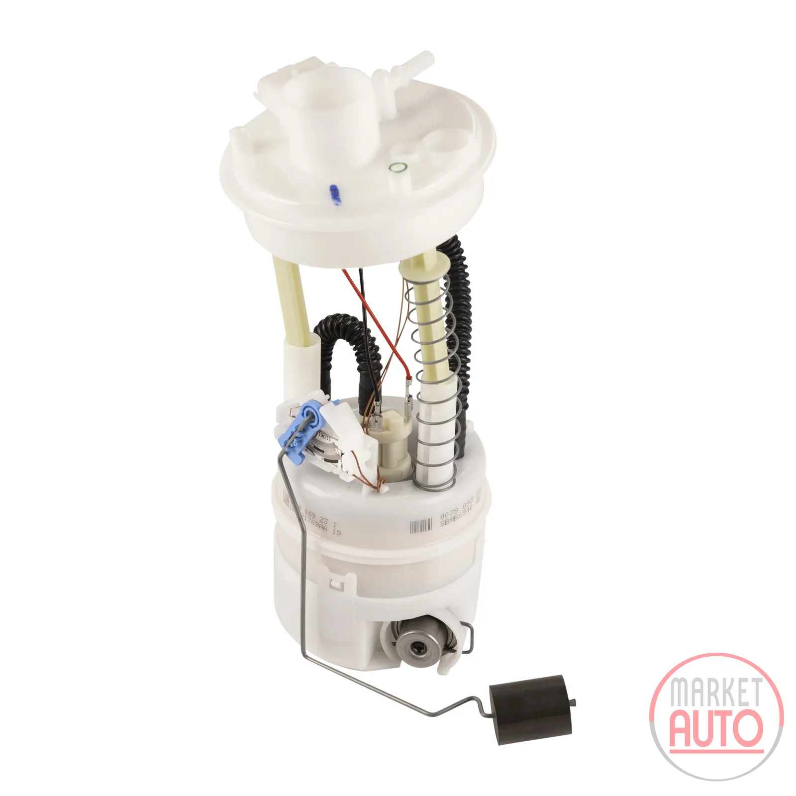 Fuel feed unit with level sensor