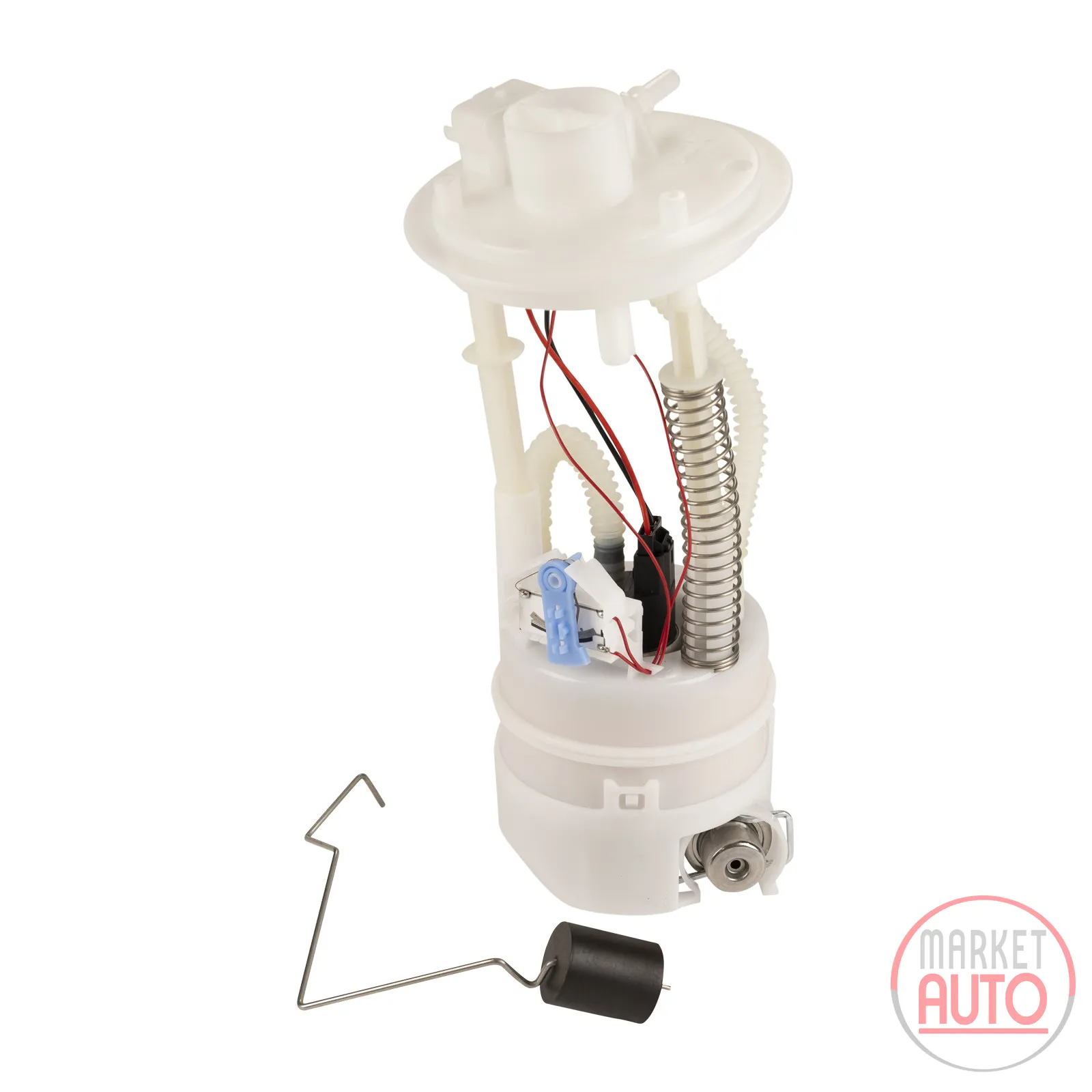Fuel feed unit with level sensor