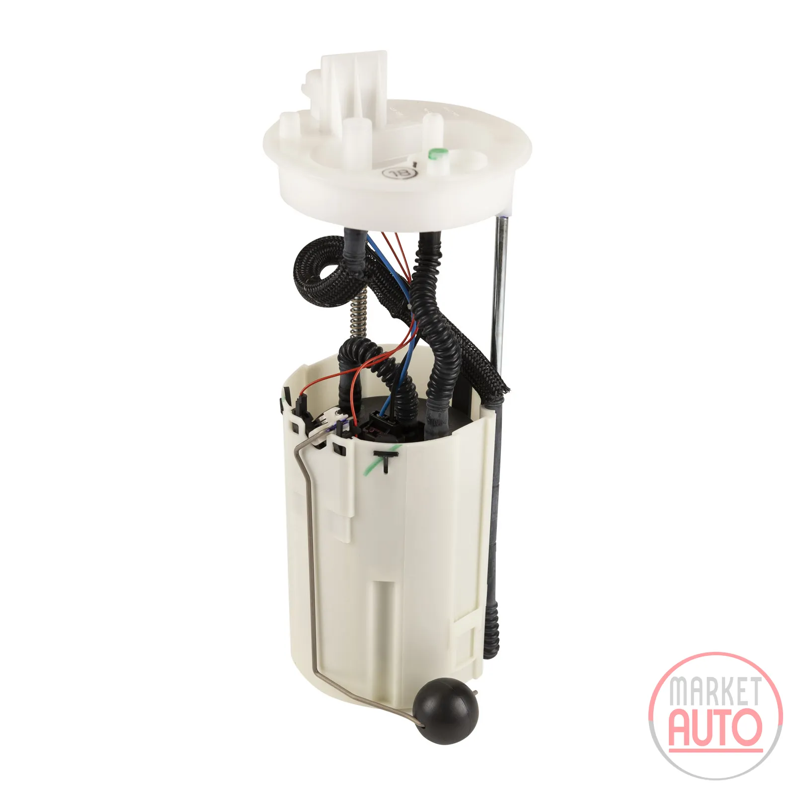 Fuel feed unit with level sensor