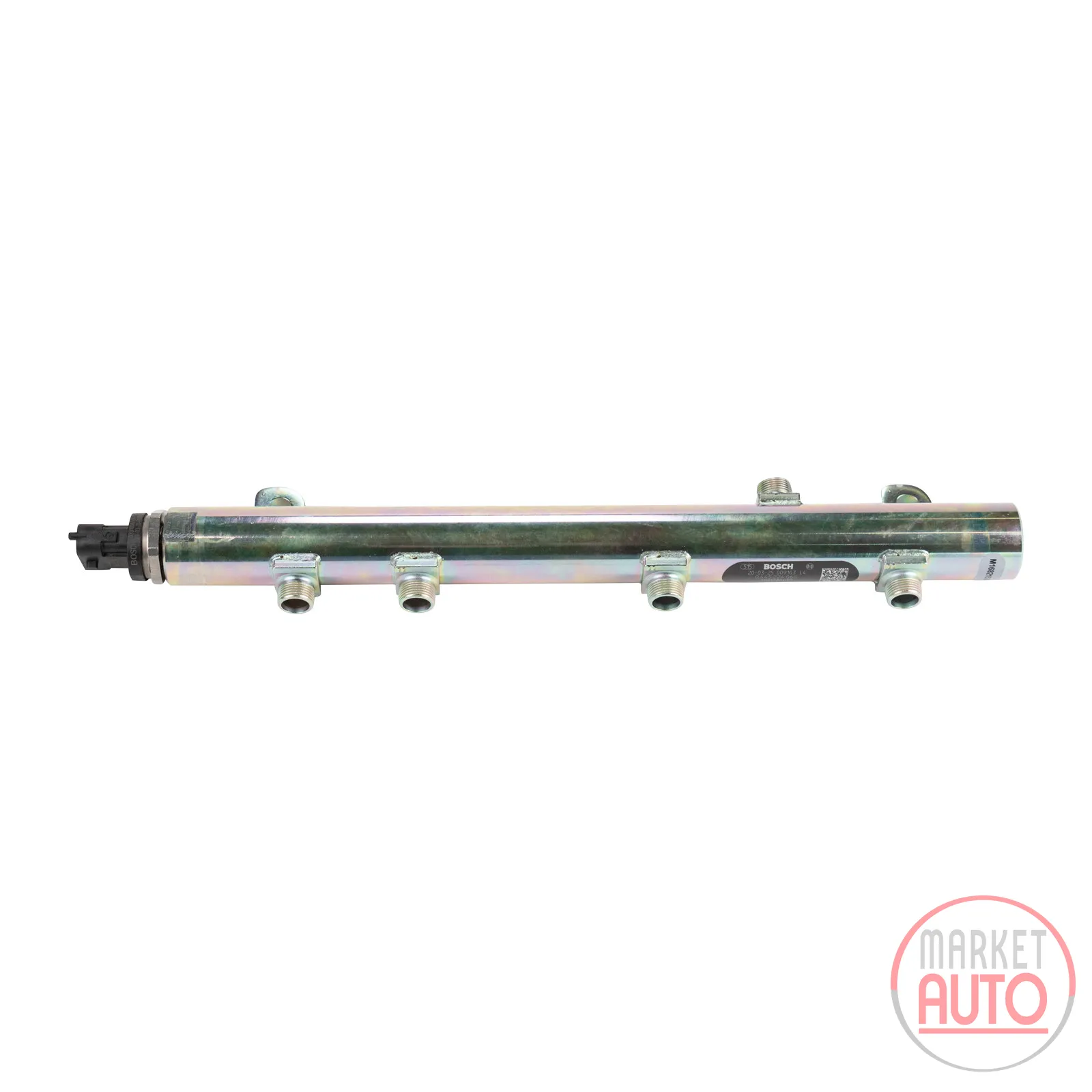 Distribution pipe with pressure sensor