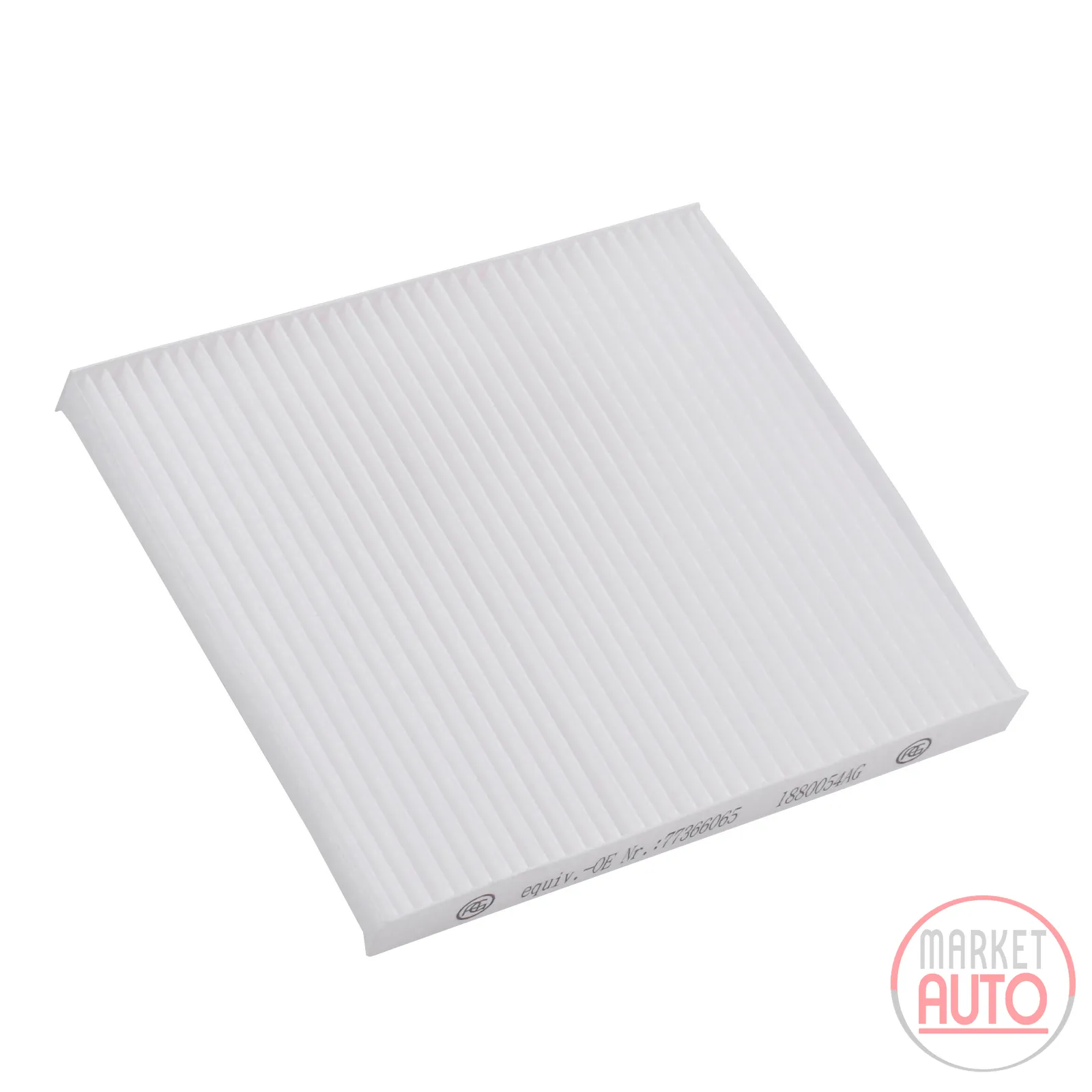 Cabin air filter pollen filter (L205xW177xD17 mm)