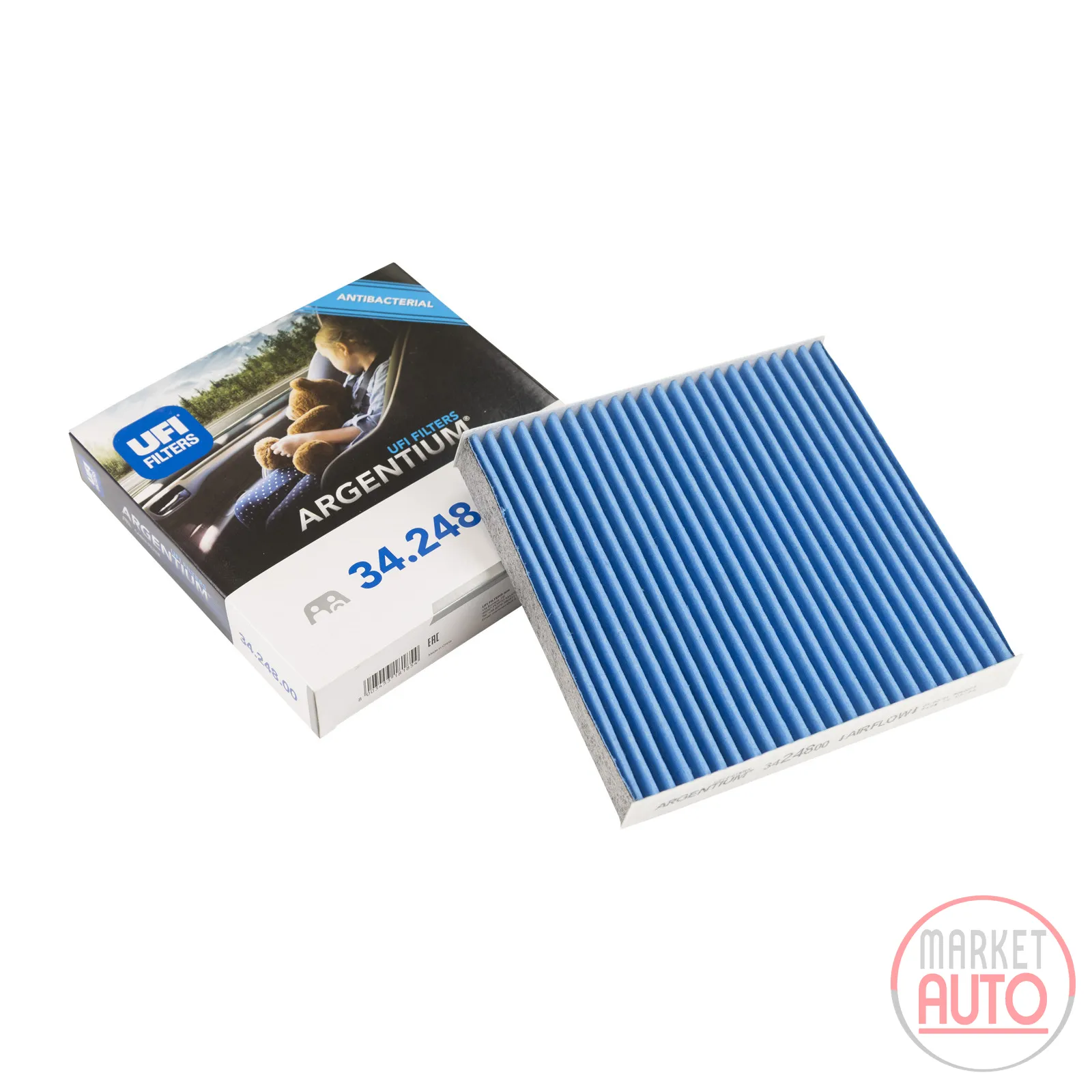 Cabin filter activated carbon filter UFI