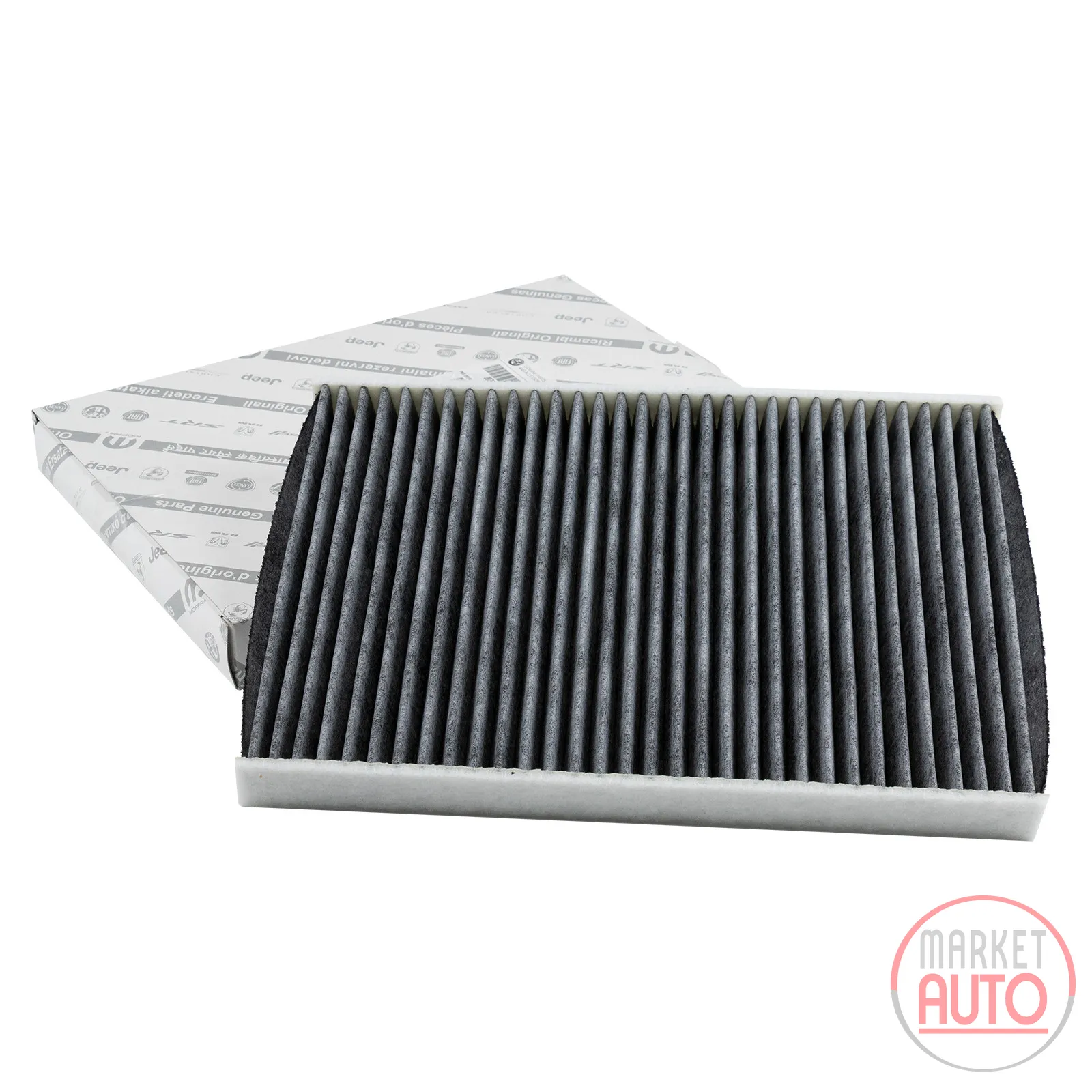 Cabin filter particles activated carbon