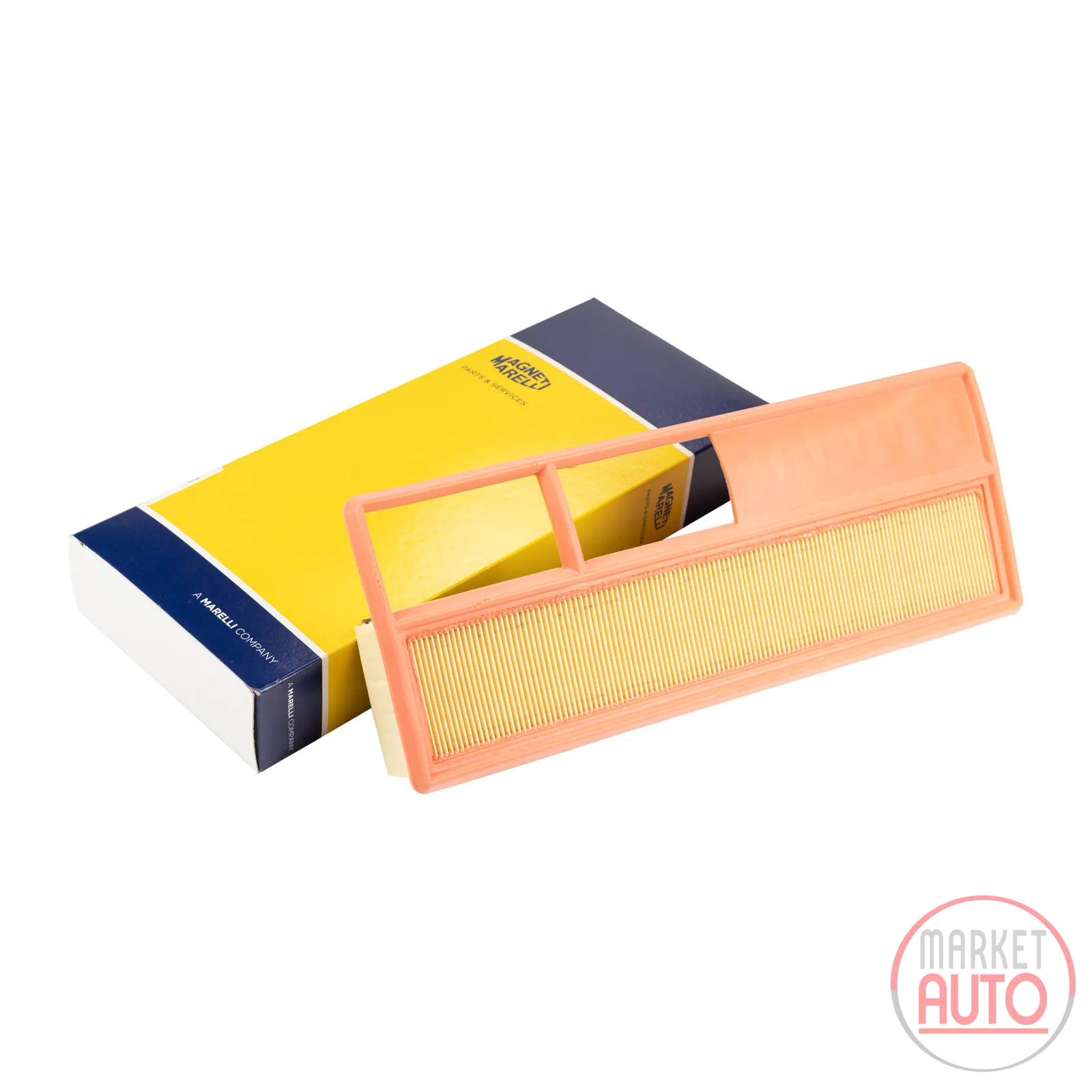 Air filter insert square Magneti Marelli L=375 W=148 H=54 mm