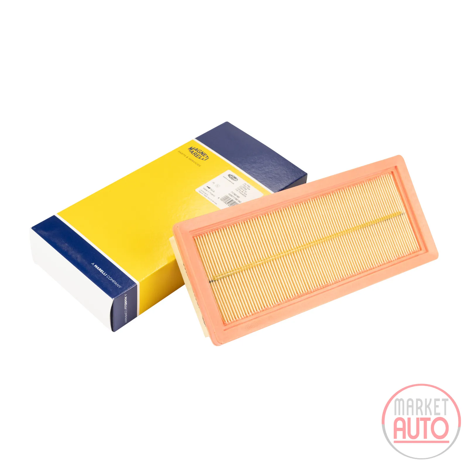 Air filter insert square Magneti Marelli L=280 W=123 H=50 mm