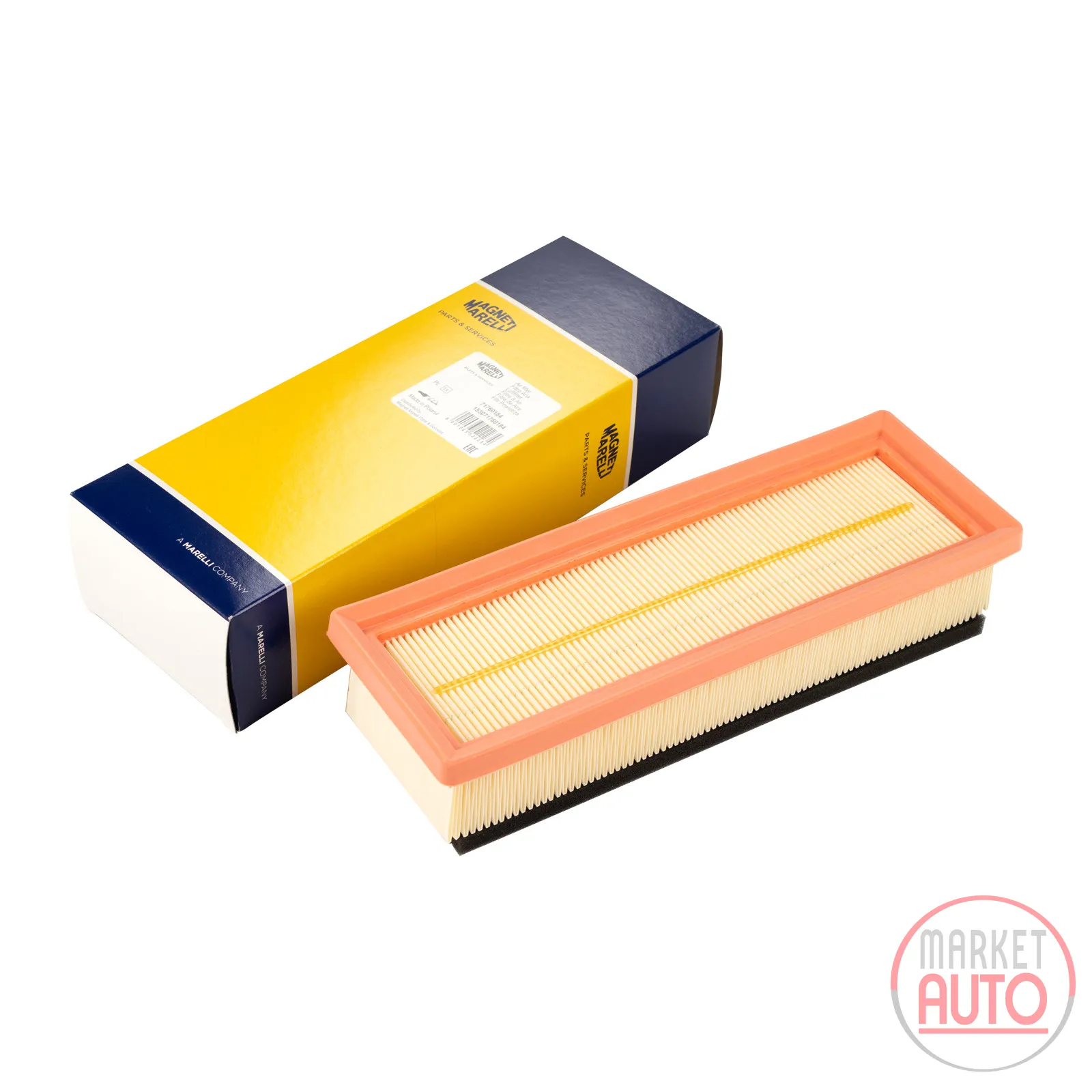 Air filter insert square Magneti Marelli L=279 W=97 H=60 mm