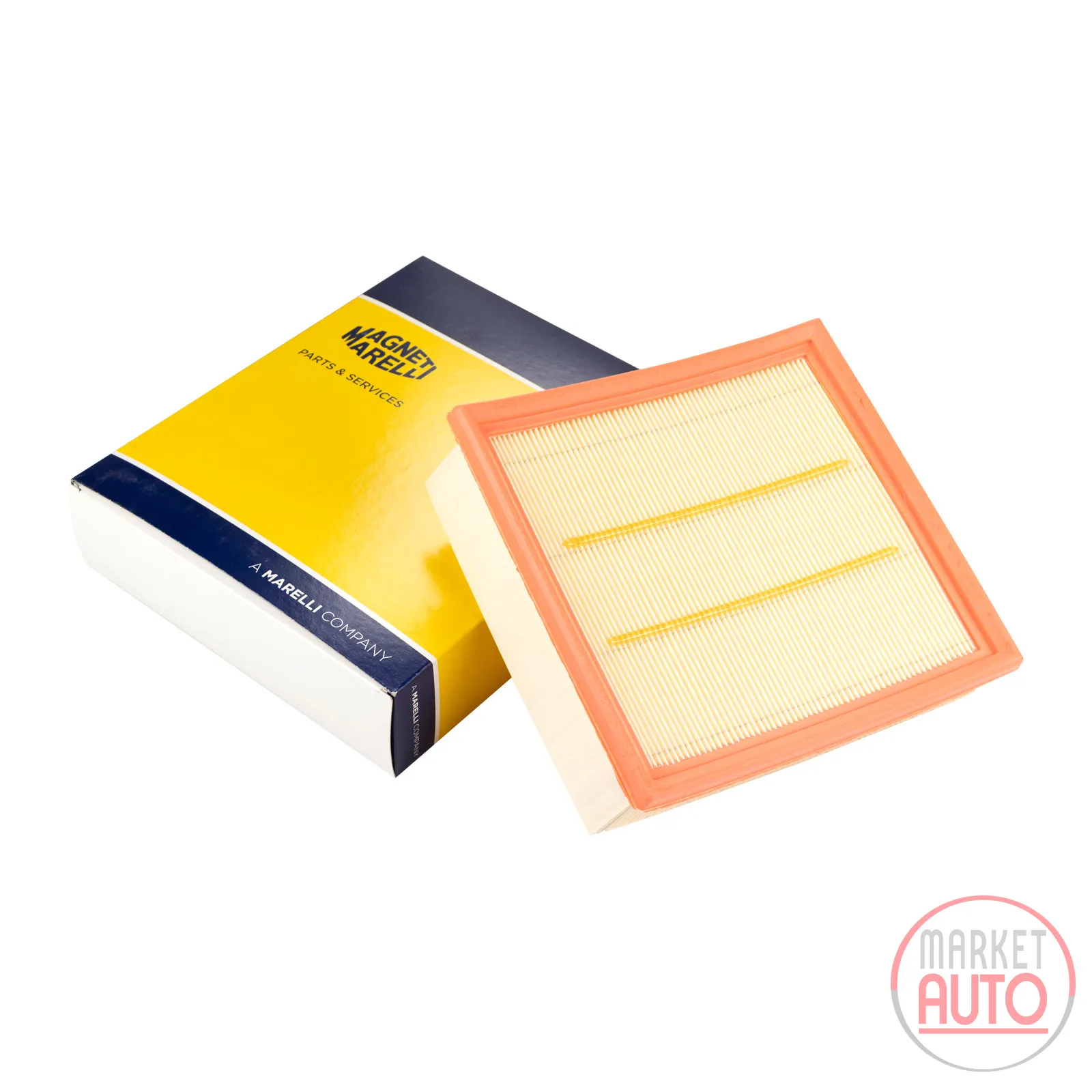 Air filter insert square Magneti Marelli L=212 W=202 H=62 mm