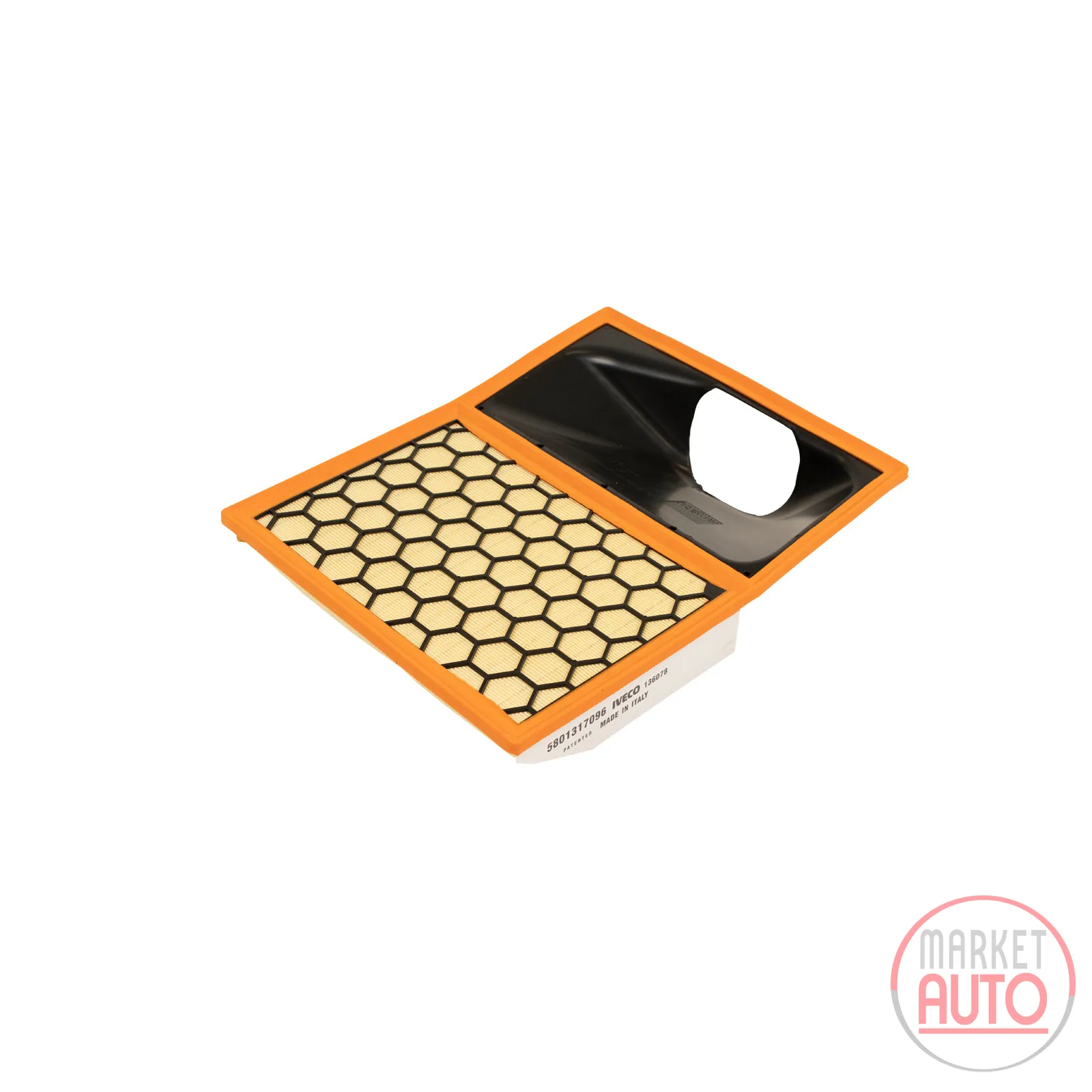 Air filter original IVECO L=400 W=318 H=61 mm