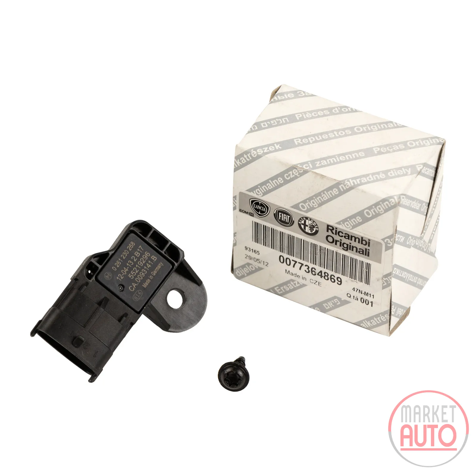 Pressure sensor height adjustment
