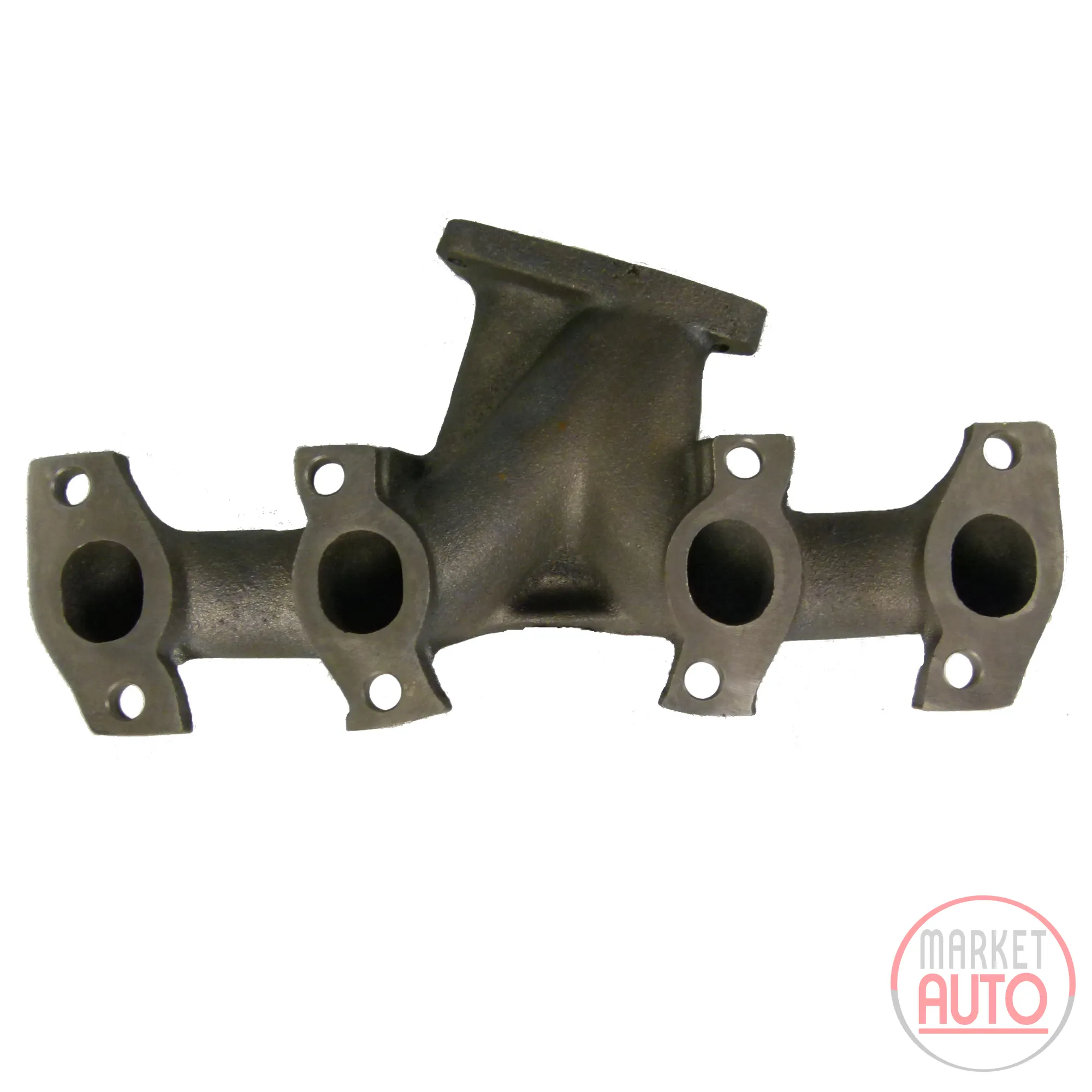 Exhaust manifold with mounting kit (4in2 pipe)