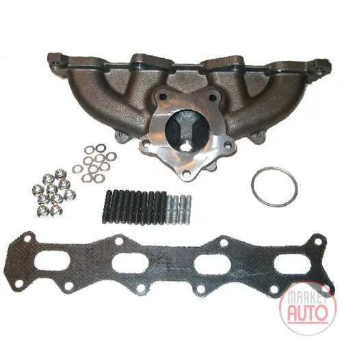 Exhaust manifold cat attached to the manifold
