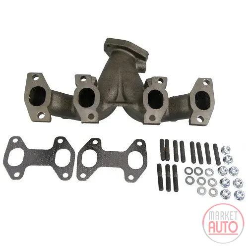 Exhaust manifold with mounting kit (4 in 1 pipe)