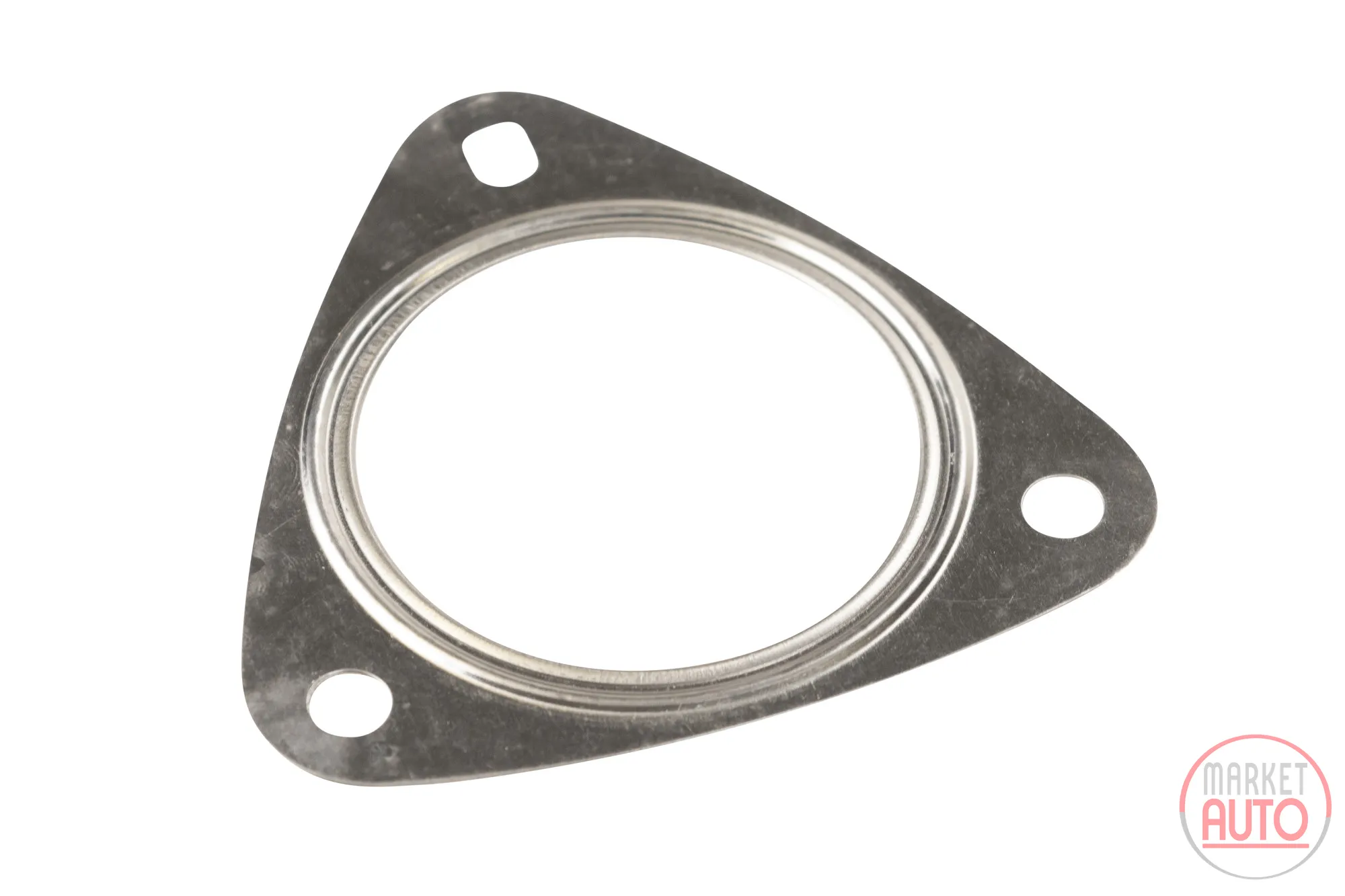 Exhaust gasket on the catalytic converter
