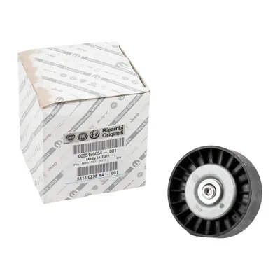 Flat belt tensioner