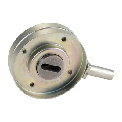 Flat belt tensioner
