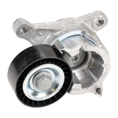 Flat belt tensioner