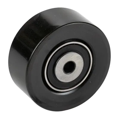 Flat belt pulley