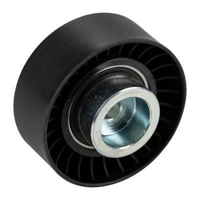 Flat belt pulley smooth