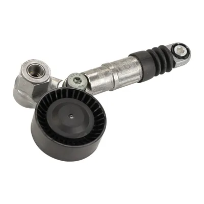 Flat belt tensioner pulley with tension arm DAYCO