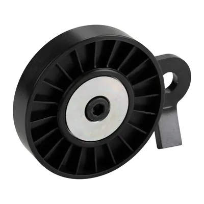 Flat belt tensioner air conditioning