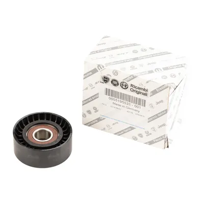 Flat belt tensioner