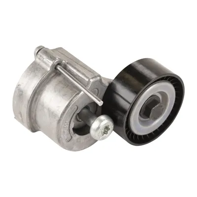 Flat belt tensioner pulley with tension arm OE (55282321)