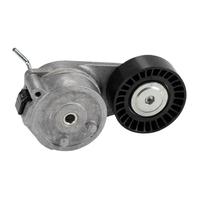 Flat belt tensioner with tension arm DAYCO