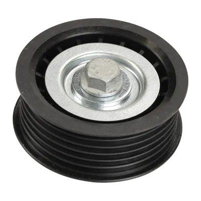 Flat belt tensioner