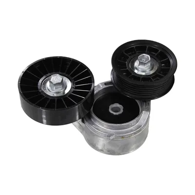 Flat belt tensioner