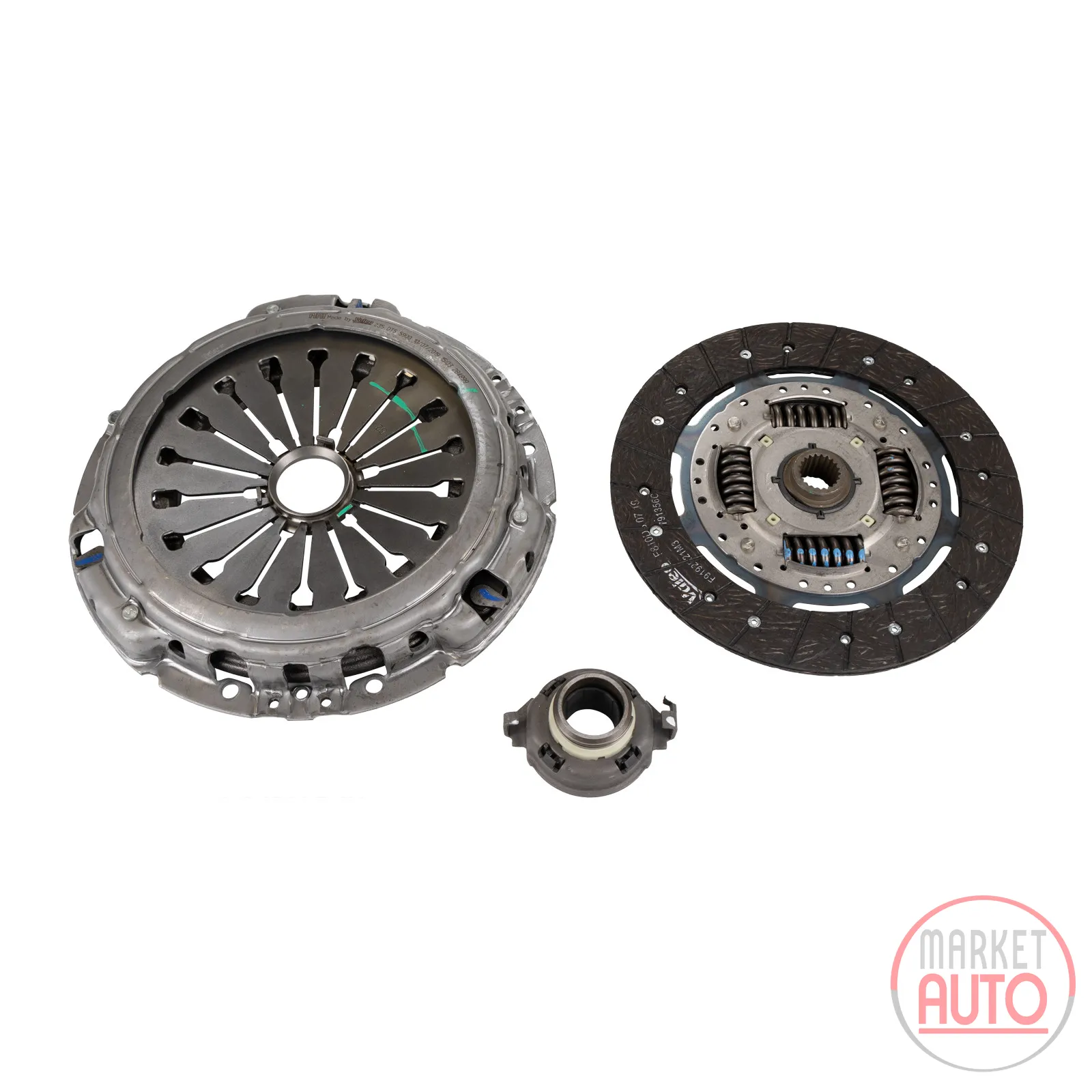 Clutch 3-component kit 235-240 mm