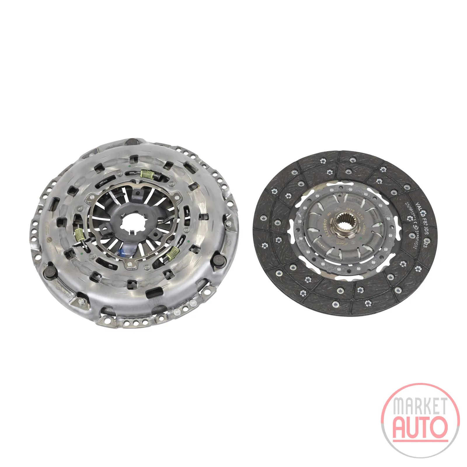 Clutch 2-component kit 260 mm original