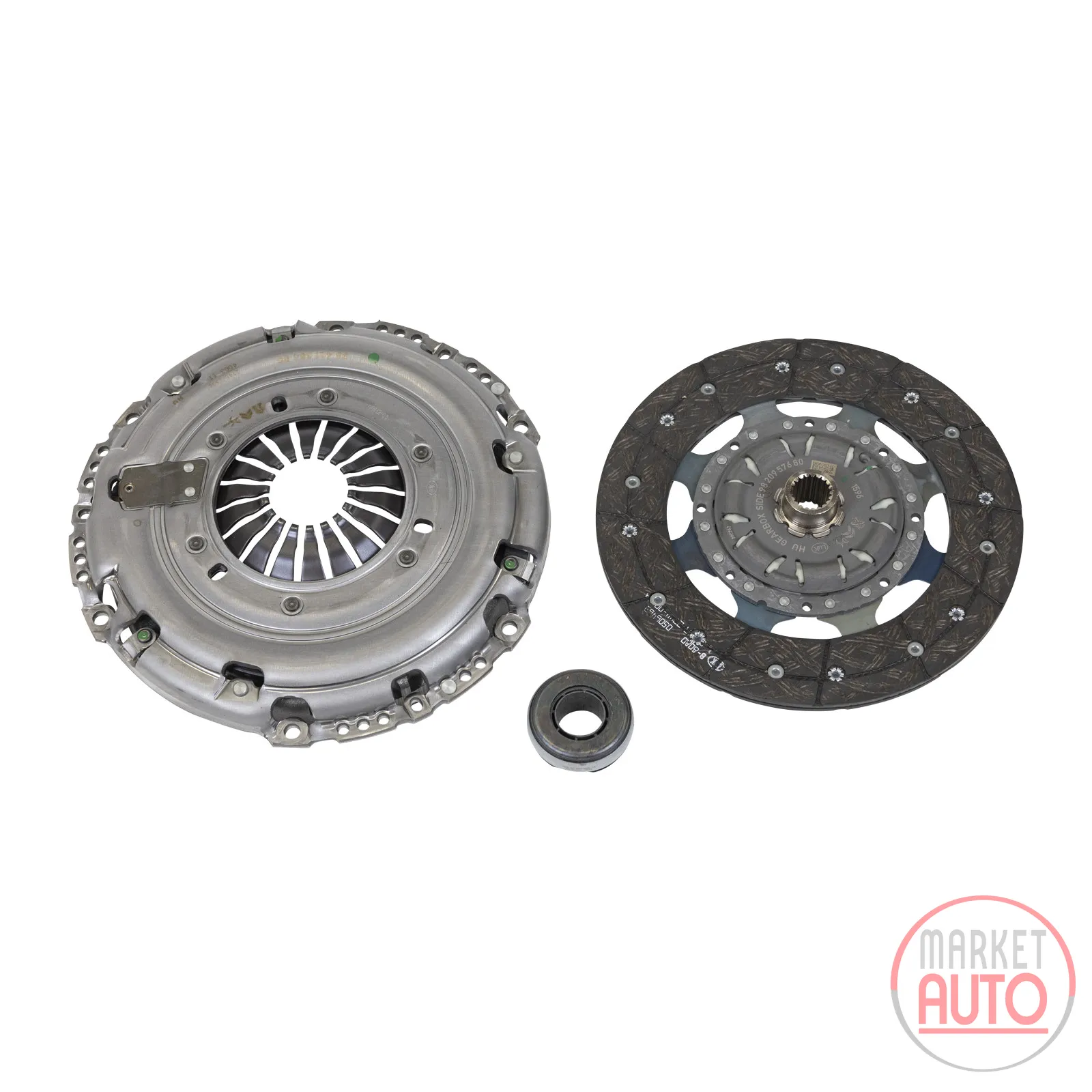 clutch 3-component kit