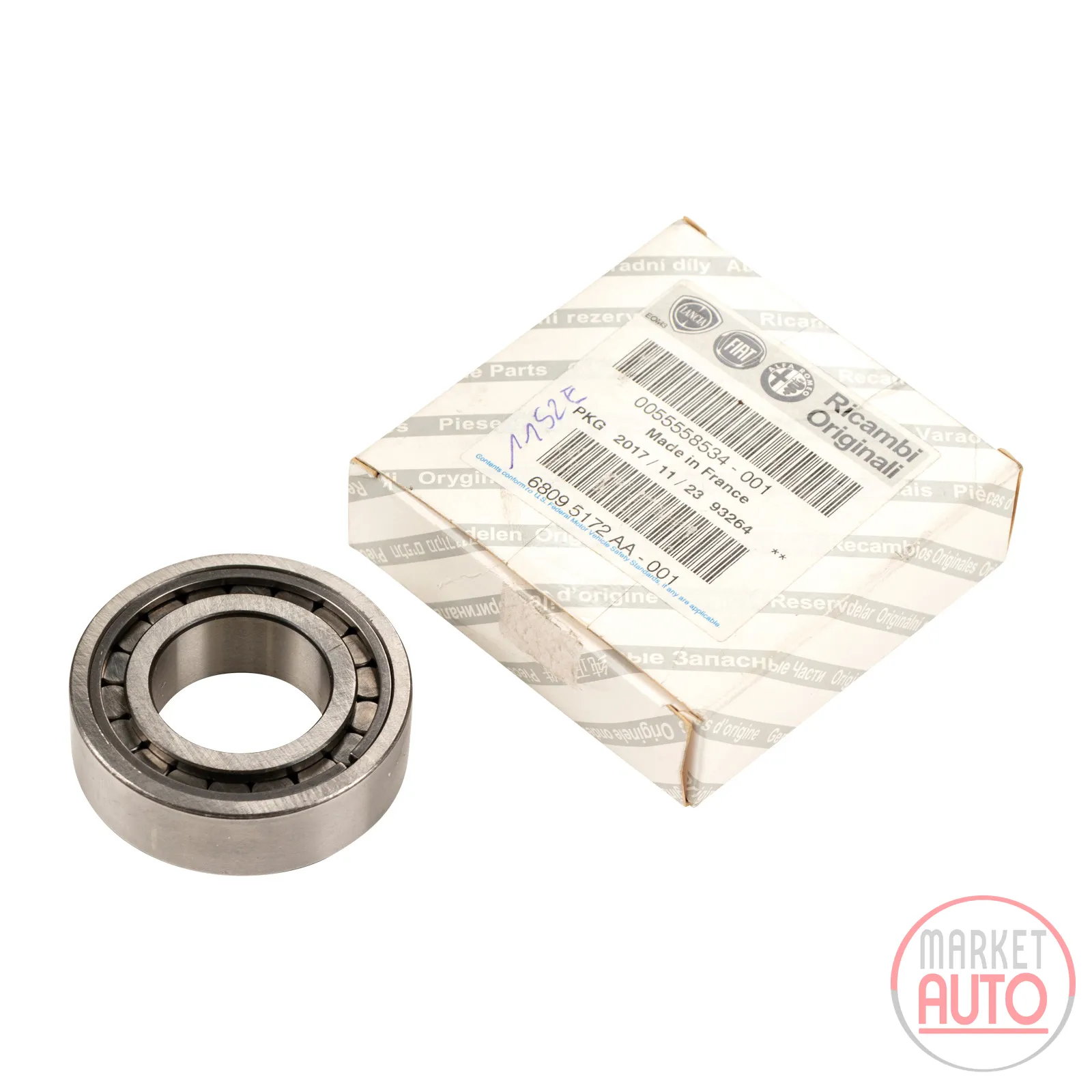 Gearbox bearing clutch shaft front