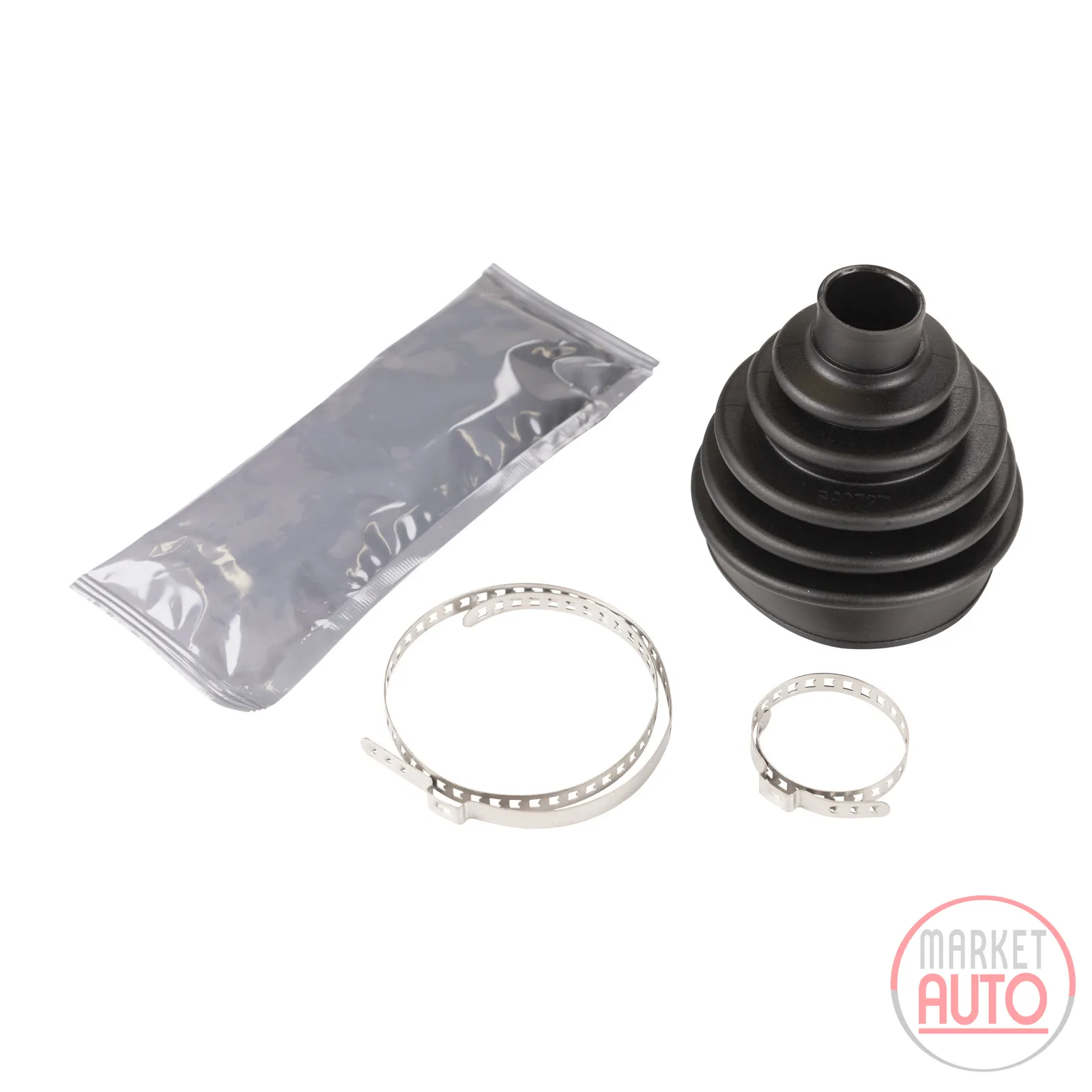 Axle boot kit outside