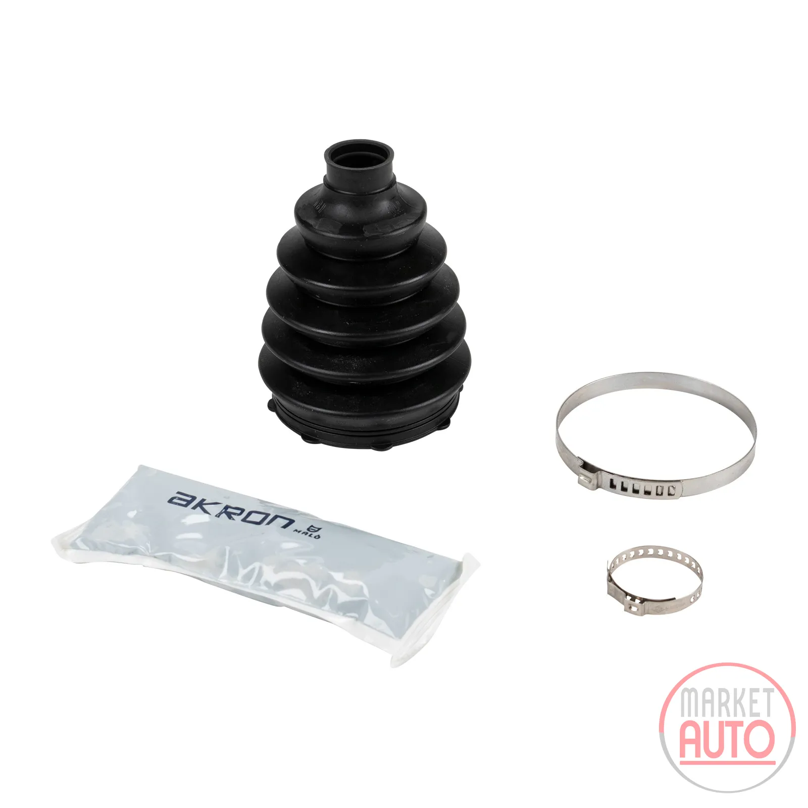 Axle boot kit outside