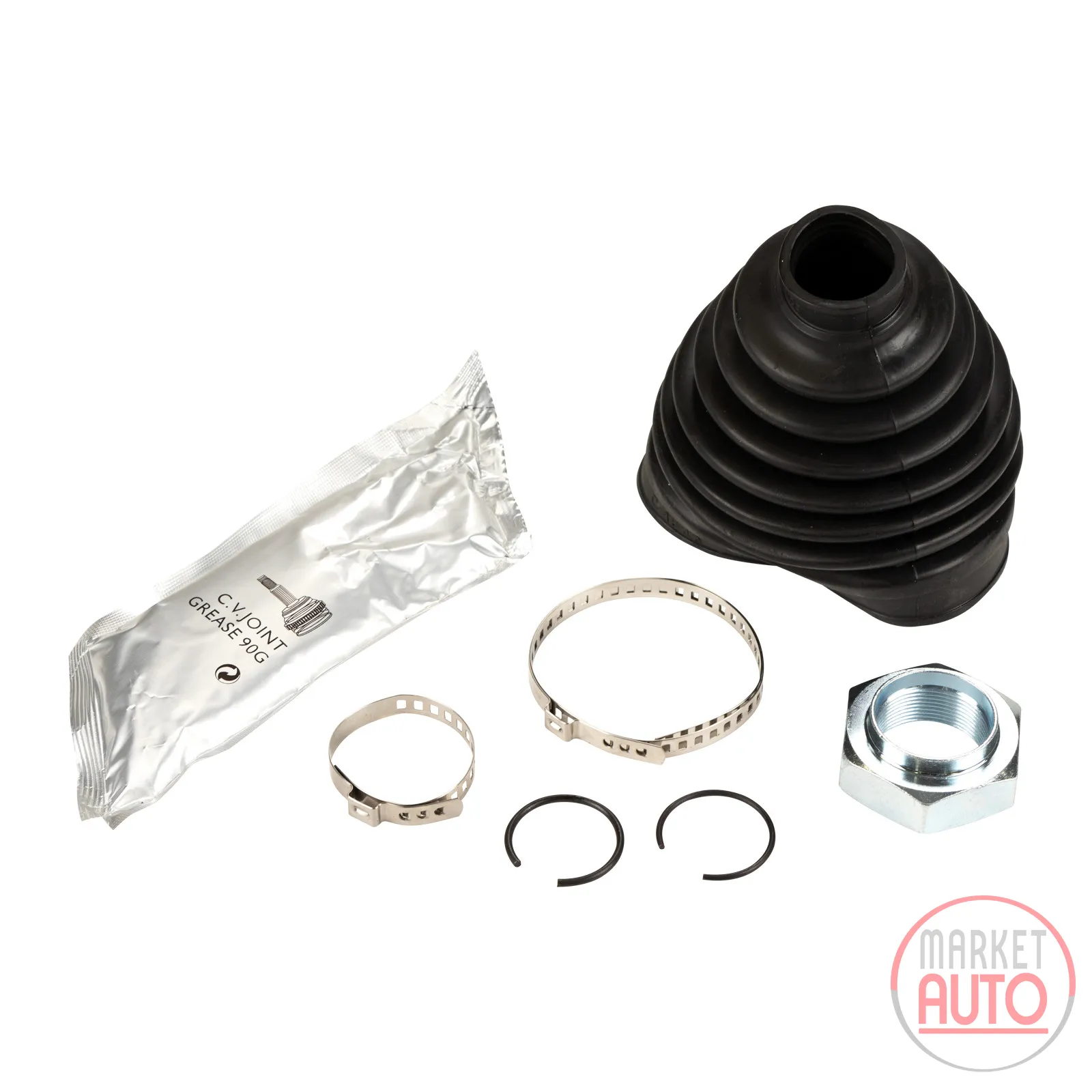 Axle boot kit outside 105mm 31mm