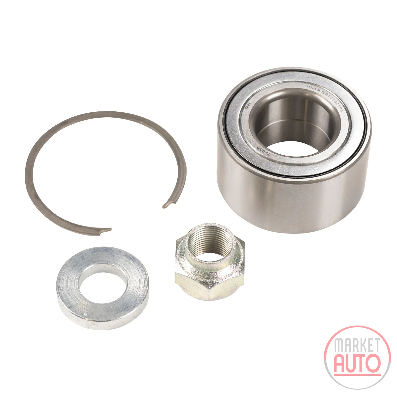 Wheel bearing kit front B=37 D1=68 D2=35 mm