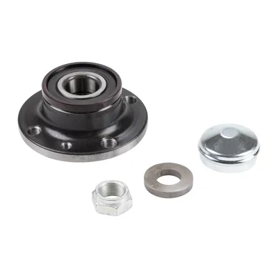Wheel bearing kit with ABS ring SNR