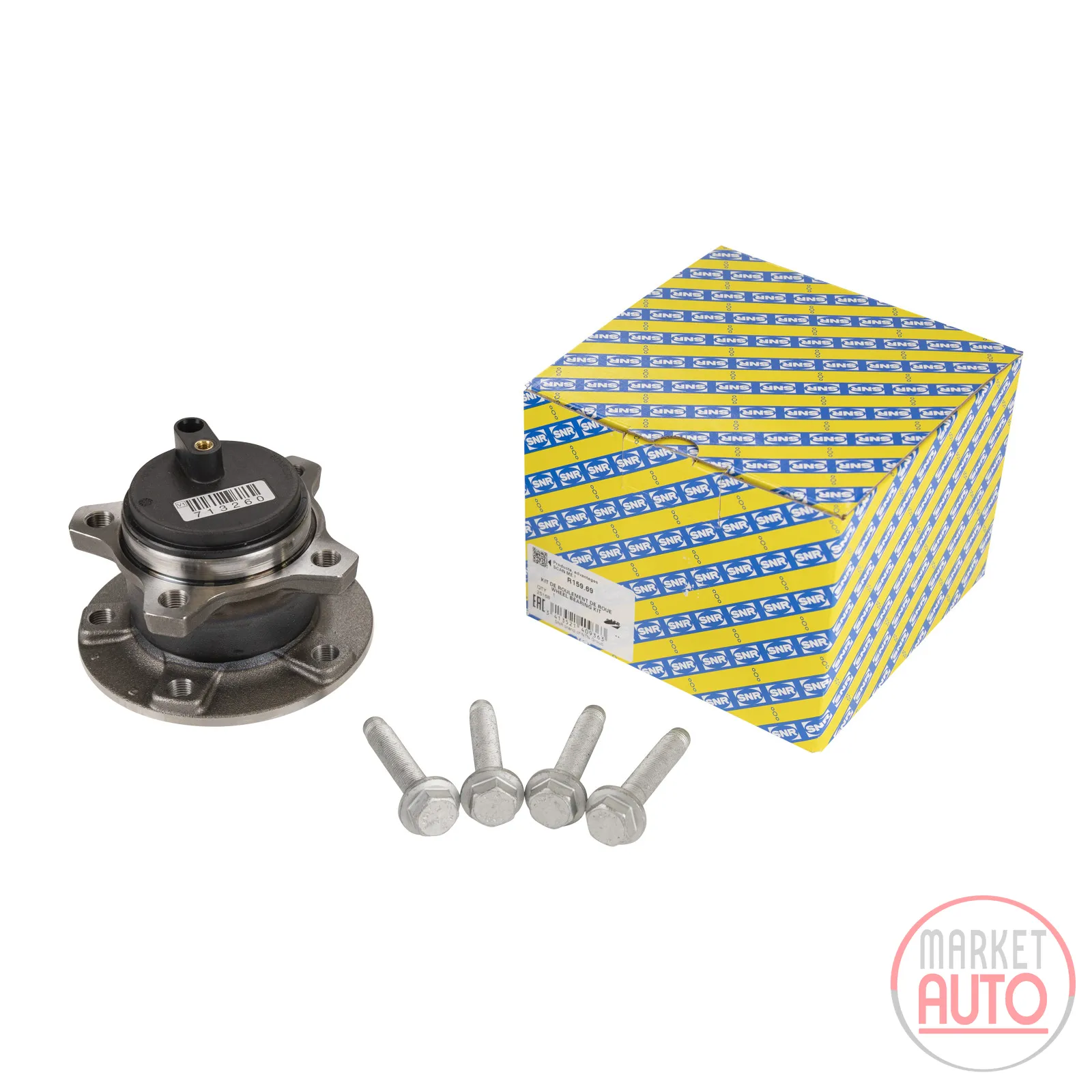Rear wheel bearing kit