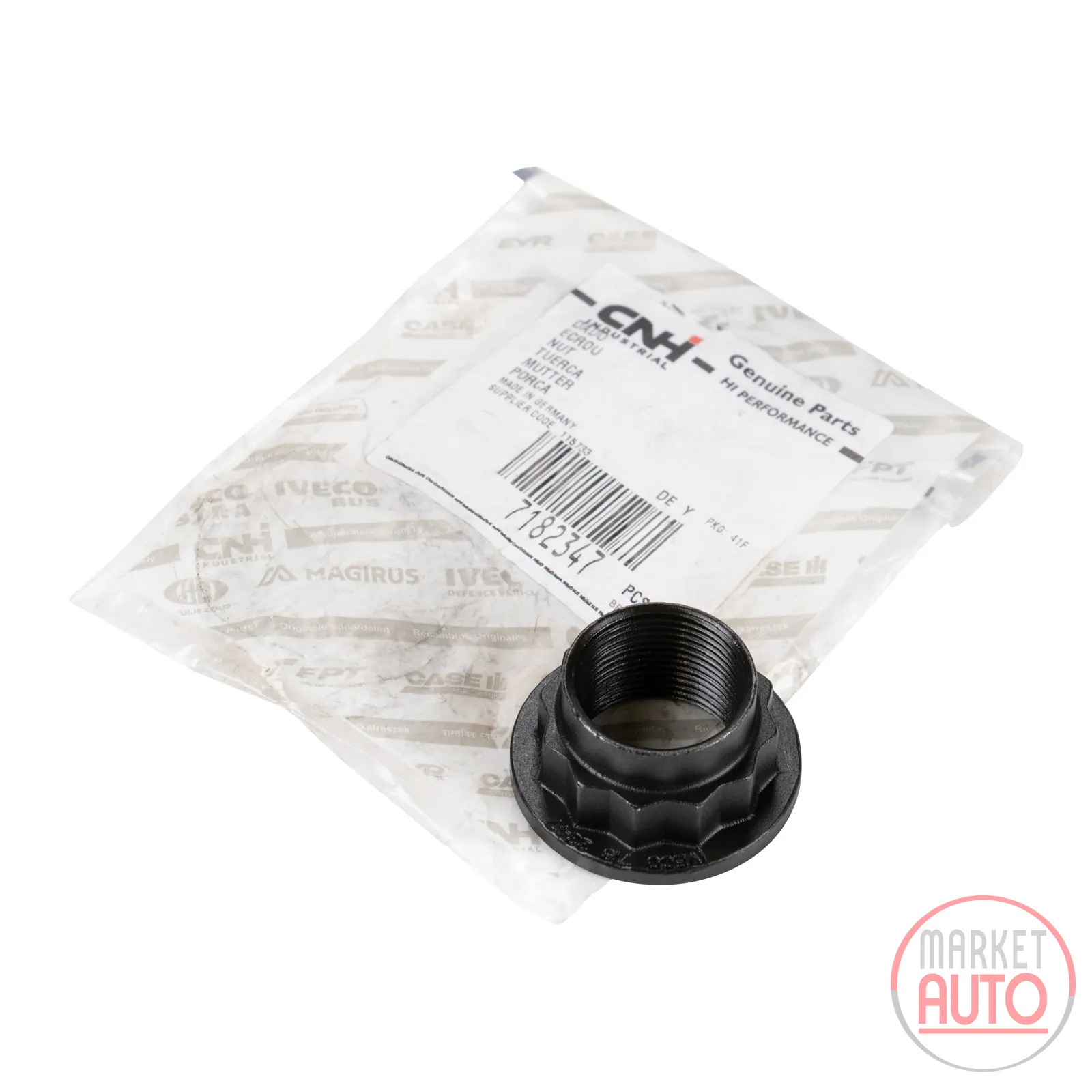 Lock nut axle nut