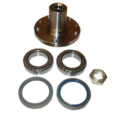 Wheel hub kit with front wheel bearing