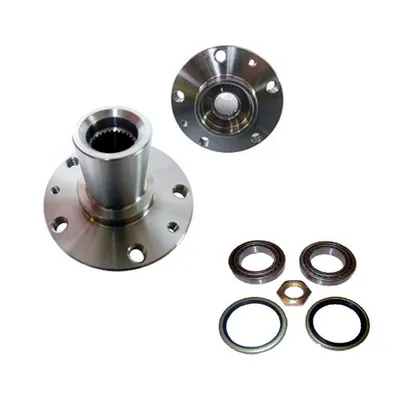 Wheel hub kit with front wheel bearing for 15 inch