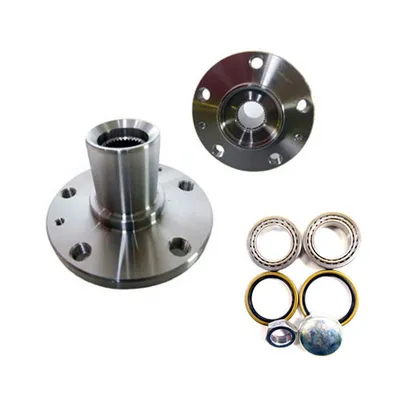 Wheel hub kit with front wheel bearing for 16 inch tires
