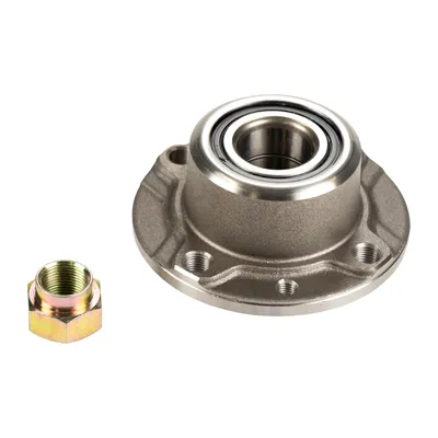 Wheel hub kit with rear wheel bearing without ABS