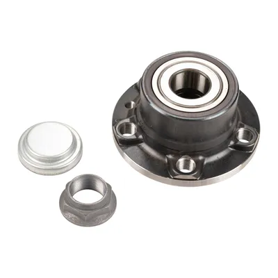 Wheel hub kit with rear wheel bearing active sensor bearing
