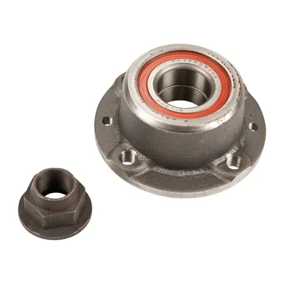 Wheel hub kit with rear wheel bearing without ABS