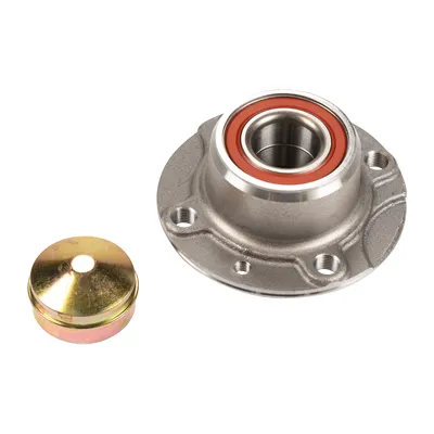 Wheel hub kit with rear wheel bearing without ABS